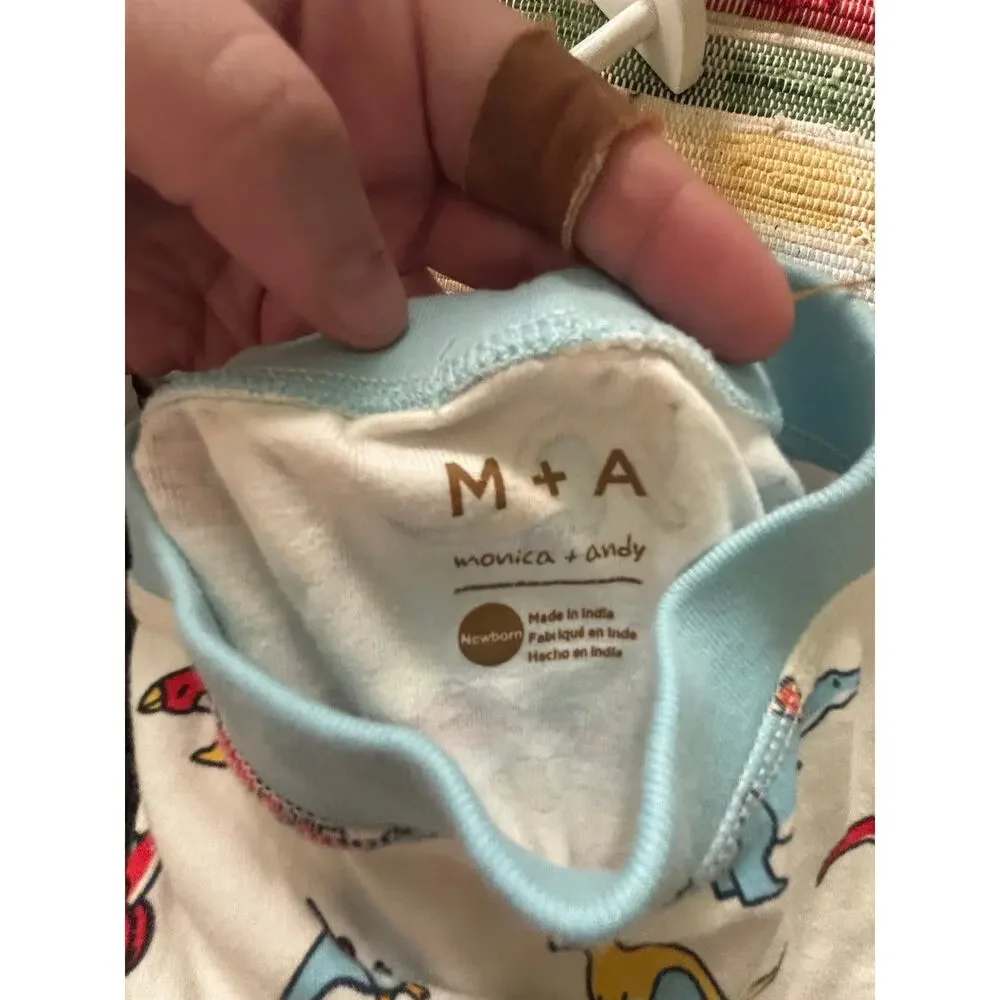 MONICA+ANDY dinosaur outfit set